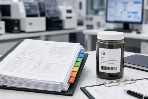 Phenibut HCL lot records and laboratory documentation
