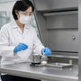 Safe Phenibut HCL powder transfer under laboratory exhaust