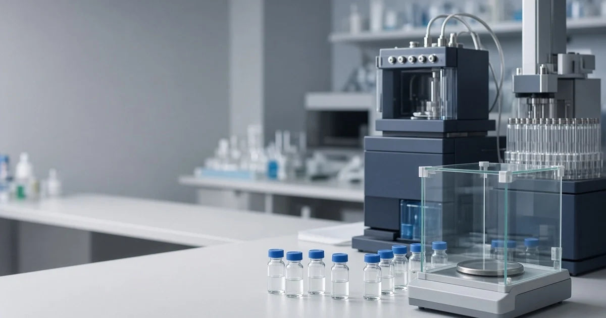 Scientific laboratory equipment used for chemical research