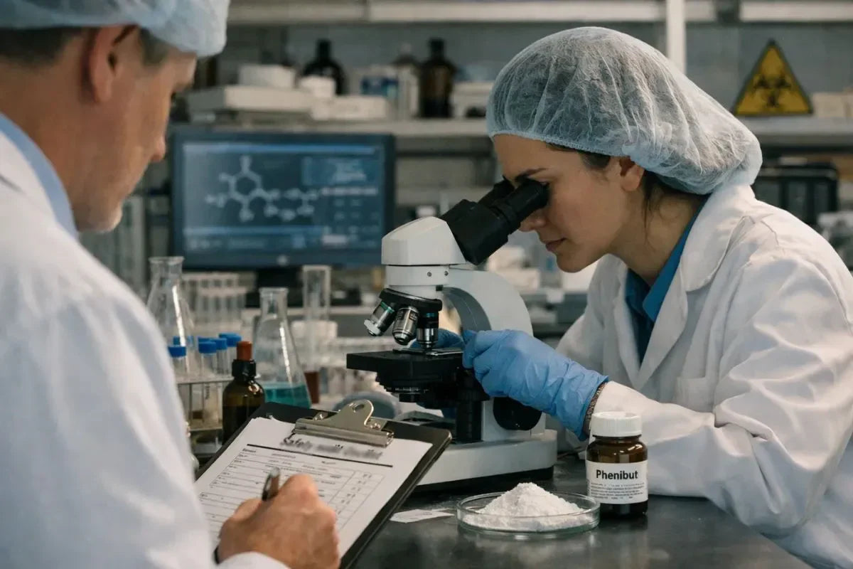 Researchers conducting safety audit for Phenibut research