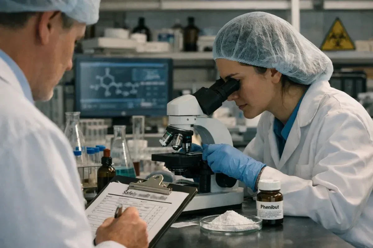 Researchers conducting safety audit for Phenibut research