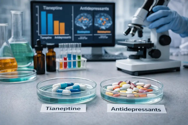Study of tianeptine vs antidepressants