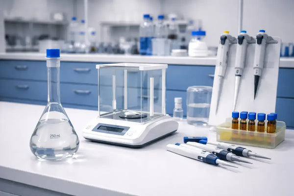Preparing tianeptine solutions for research in a laboratory setting