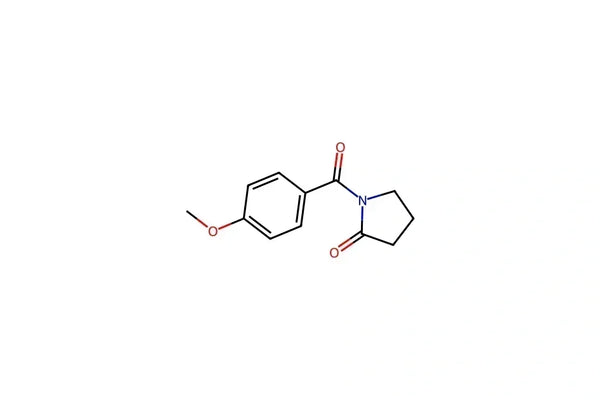 Aniracetam chemical structure diagram