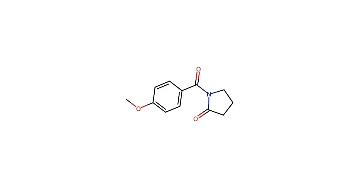 Aniracetam chemical structure diagram
