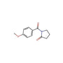Aniracetam chemical structure diagram