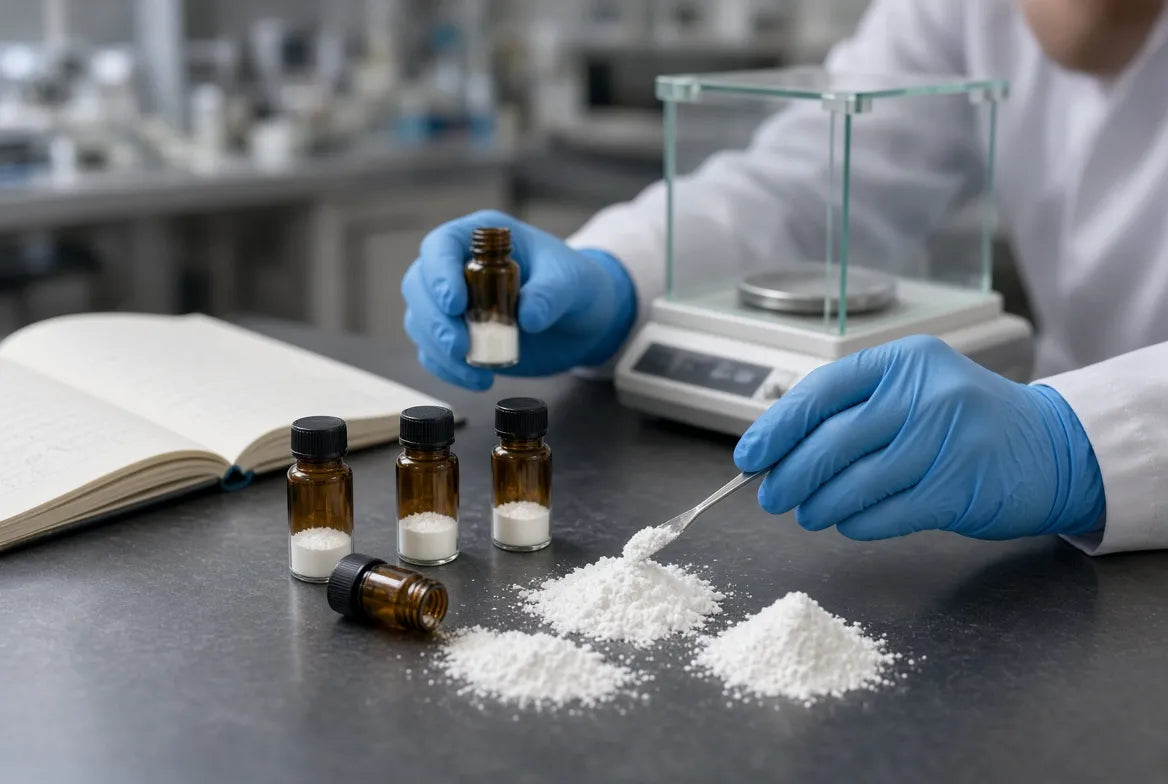 Phenibut neuroprotection research materials in a laboratory setting
