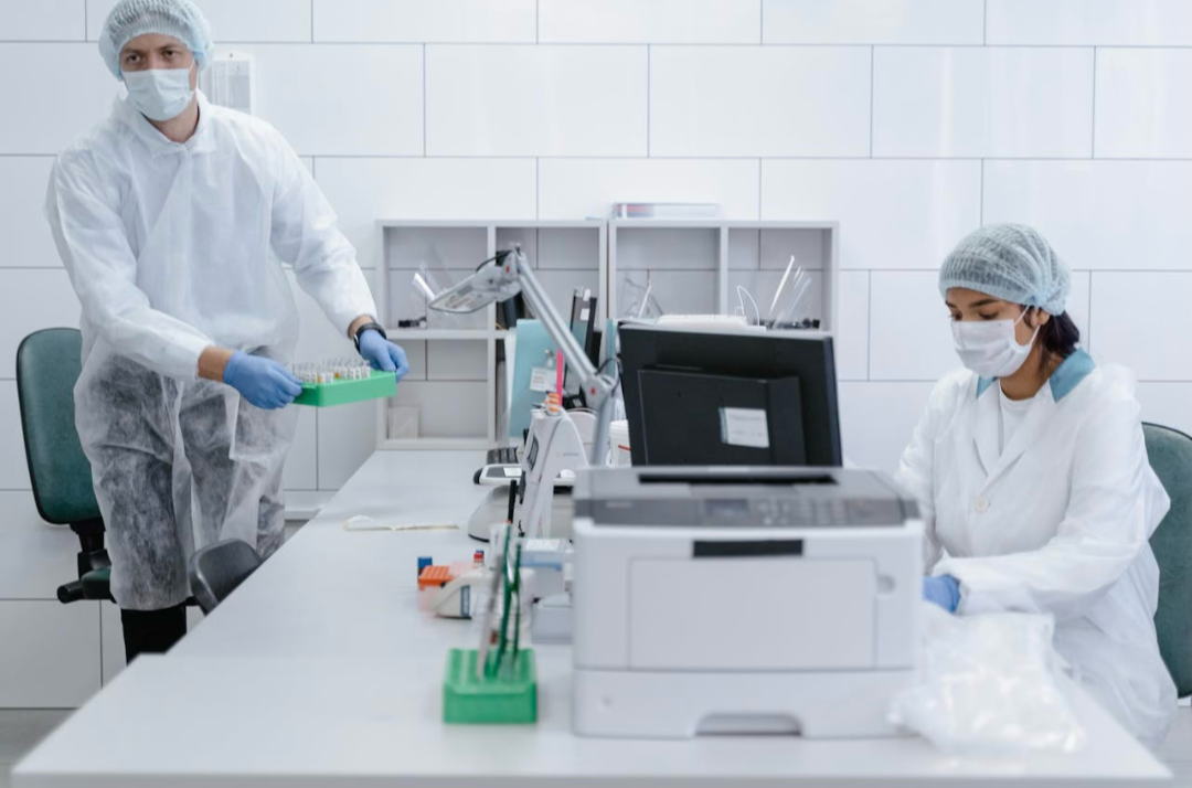 Researchers conducting experiments on tianeptine