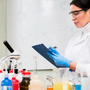 A scientist conducting safety audits on tianeptine
