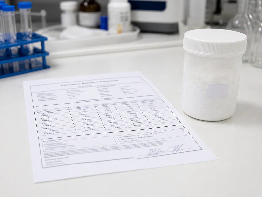 Pramiracetam certificate of analysis