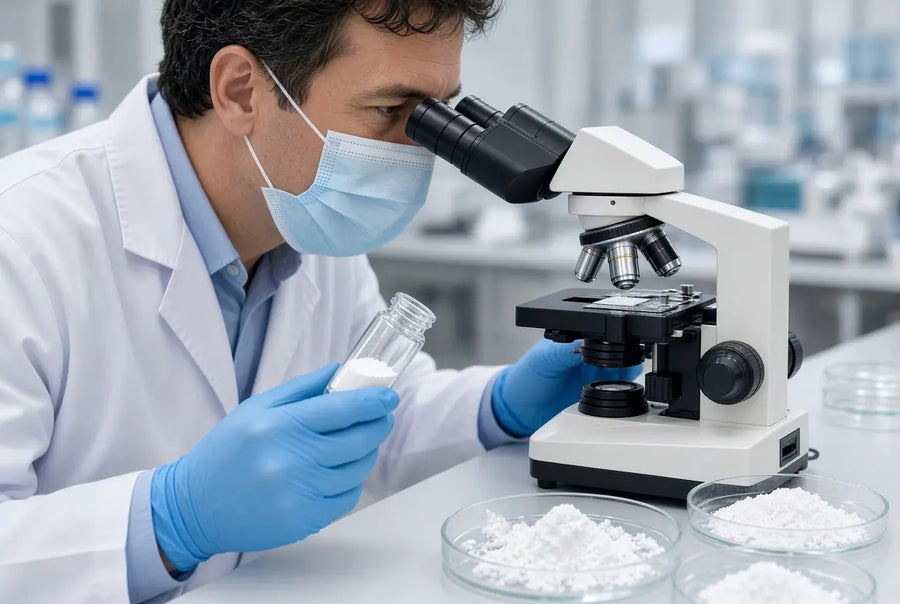 a man conducting a research