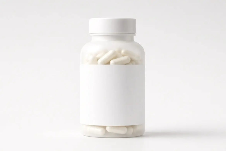 chemical research compounds in a bottle