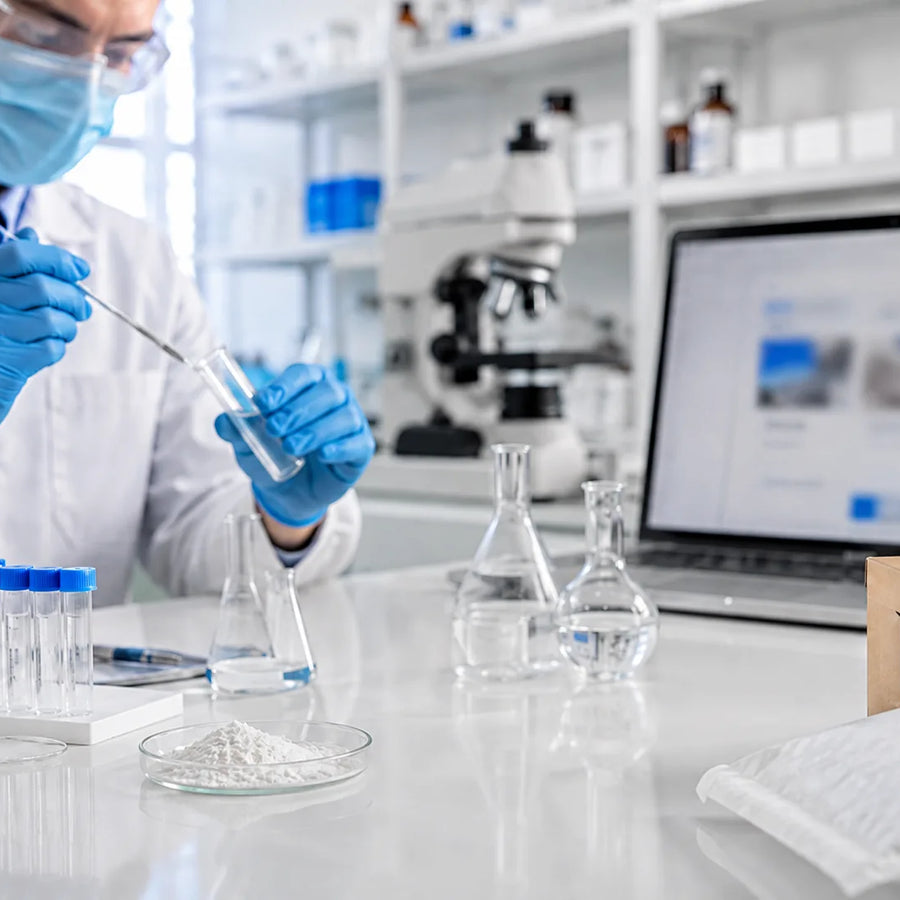 a man testing aniracetam